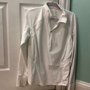 White Lululemon jacket